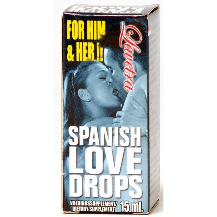Збуджуючі краплі для жінок SPANISH LOVE DROPS LAVETRA ( 15 ml )