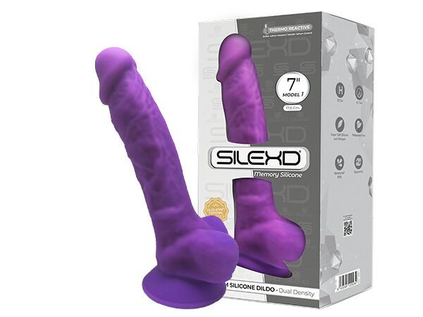 Фалоімітатор SilexD Johnny Purple (MODEL 1 size 7in)