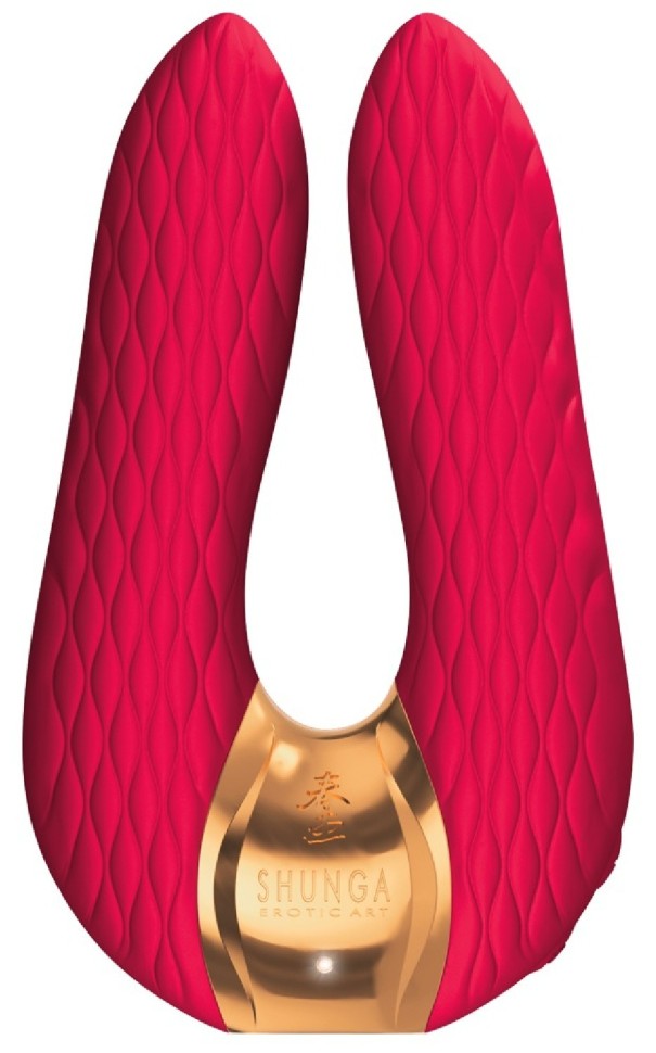 Кліторальний вібратор Shunga Aiko рожевий, 10.5 х 6.5 см