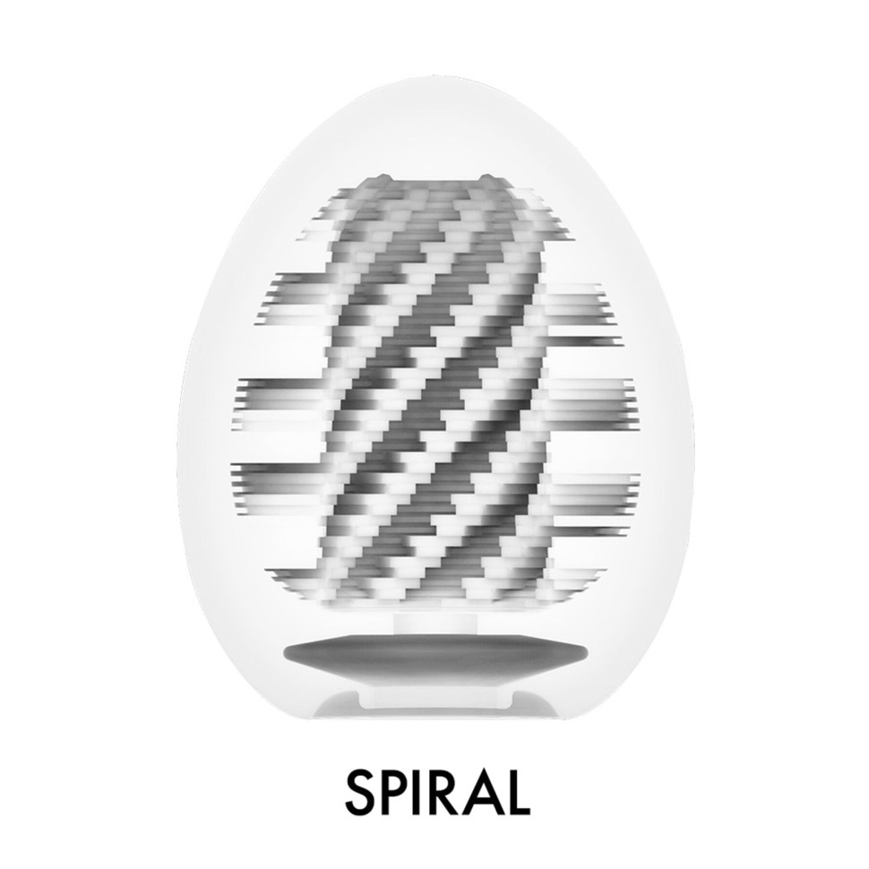 Мастурбатор-яйце Tenga Egg Spiral