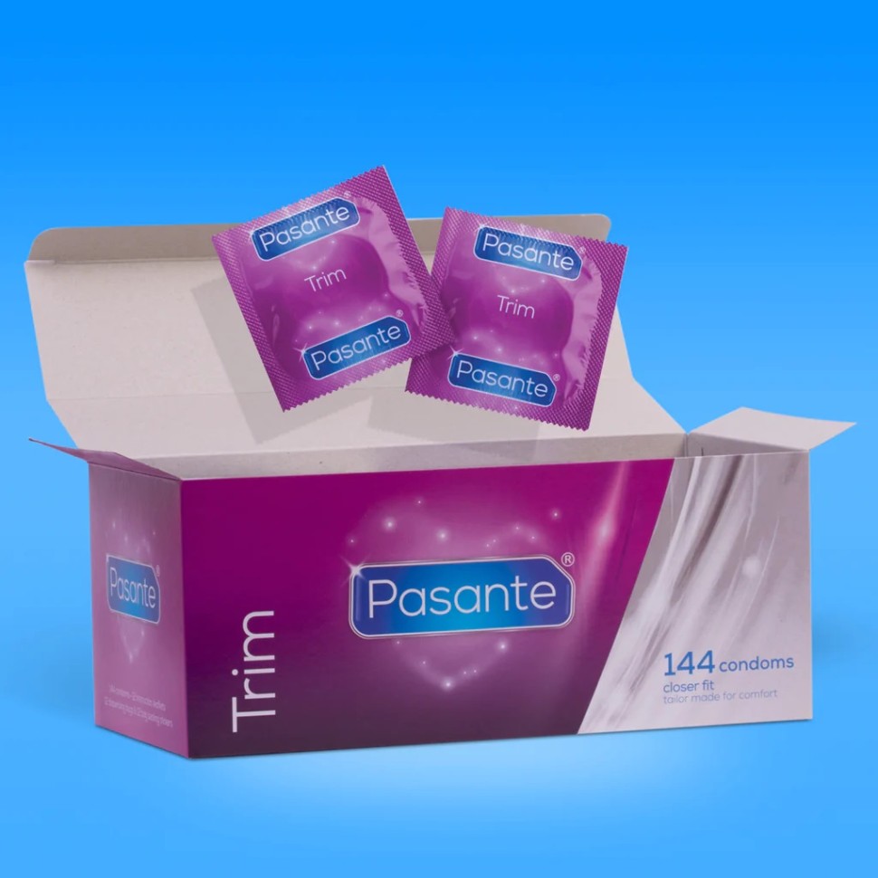 Гладкі презервативи Pasante - Trim, №144