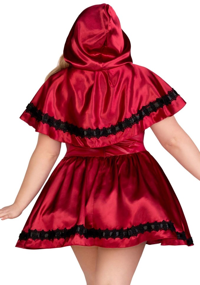Костюм червоної шапочки Leg Avenue Gothic Red Riding Hood 1X-2X