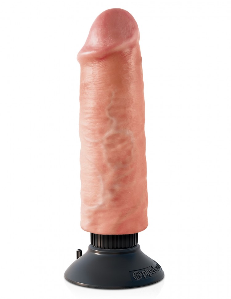 Вибратор Pipedream Vibrating Cock Flesh, 15,4х4,8 см