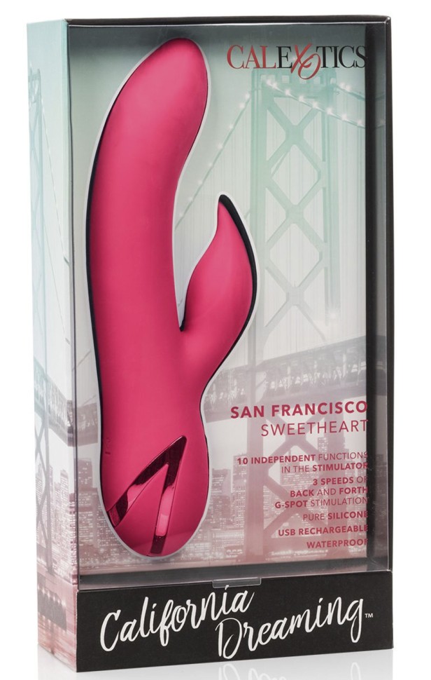 Кролик вібратор - San Francisco Sweetheart рожевий