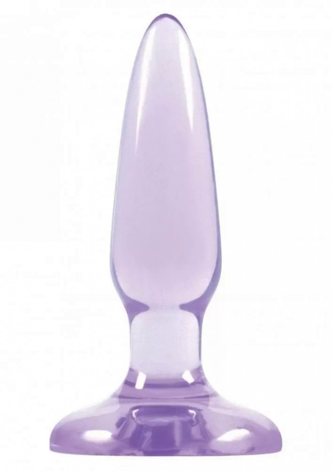Анальная пробка Pleasure Plug Mini, 8,5х2,2 см (фиолетовый)
