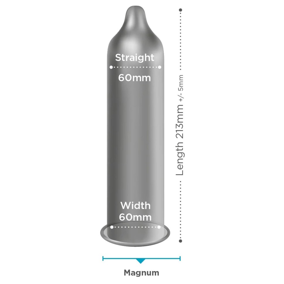 Презерватив EXS Великий розмір Magnum LARGE Веган за 5 шт.