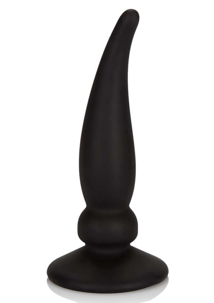 Анальная пробка Pump Rider Black, 11х2,5 см