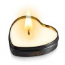 Масажна свічка-серце Plaisirs Secrets Vanilla (35 мл)