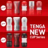 Мастурбатор Tenga Squeeze Tube Cup (м’яка подушечка) STRONG стискається