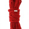 Мотузка для бондажа BLAZE DELUXE BONDAGE ROPE 5M RED, Червоний