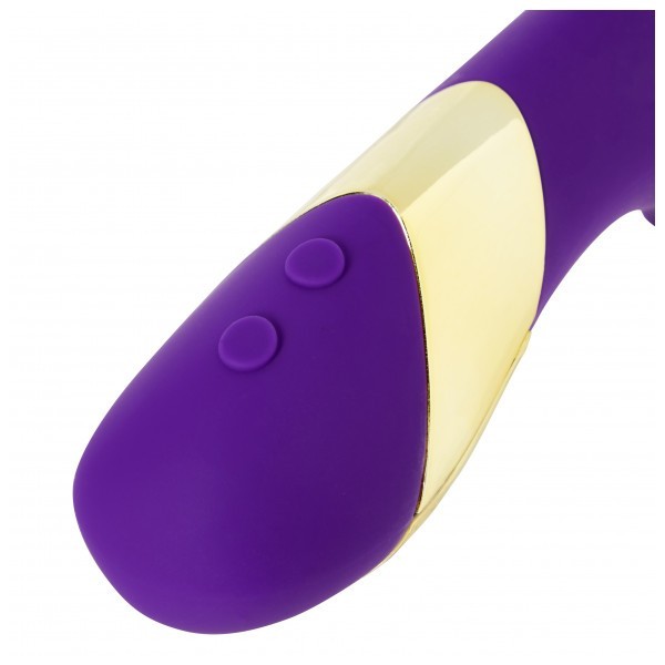 Вакуумно-хвильовий стимулятор клітора для орального сексу SECRET KISS + LICKER violet (Додаток НЕ Функціонує!)