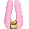 Вібратор для клітора Shunga Aiko Light Pink, гнучкі кінчики