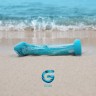 Скляний дилдо Gildo - Ocean Ripple Glass Dildo