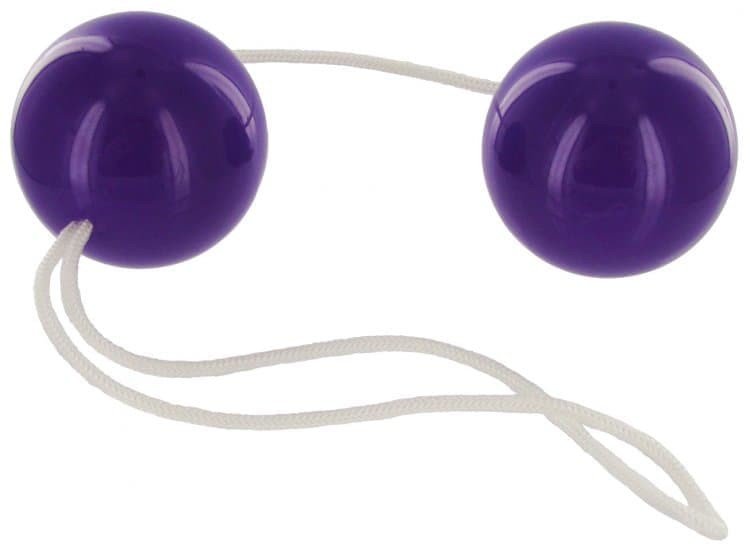 Вагинальные шарики Purple Vaginal and Anal Beads (черный)