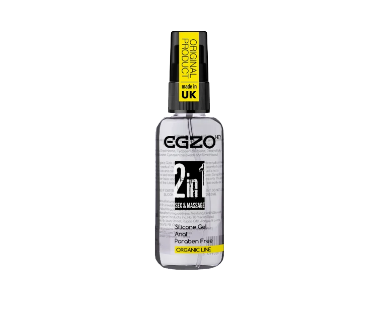 Egzo "Hey 2in1" - анальный лубрикант на силиконовой основе, 50 мл