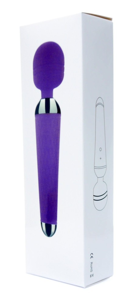 Вібромасажер Boss Series - Massager Power Wand USB Purple 16 Function, BS2200035