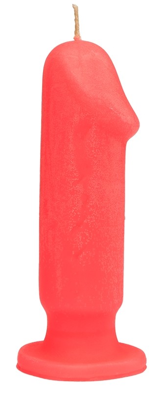 Свічка LOVE FLAME - Dildo S Red Fluor, CPS04-RED