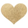 Пестіс - стикини Bijoux Indiscrets - Flash Heart Gold, наклейки на соски