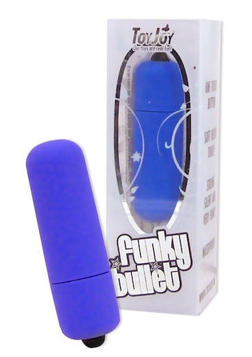 Віброкуля Funky Bullet фіолетова, 5.5 х 1.5 см