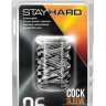 Насадка STAY HARD-COCK Sleeve 06, CLEAR, Прозрачный