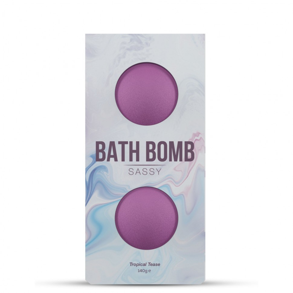 Набор бомбочек для ванны Dona Bath Bomb Sassy Tropical Tease (140 гр) с афродизиаками и феромонами