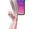 T360179 подвійний смарт вібратор з функцією нагріву Satisfyer Hot Lover Pink, Рожевий