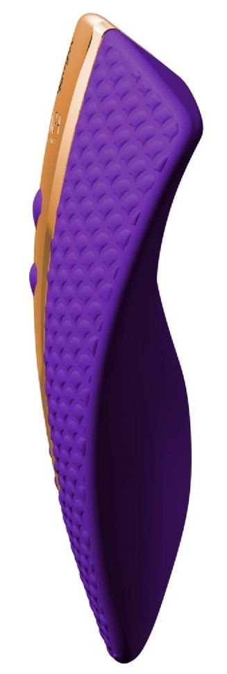 Вібратор для клітора Shunga Obi фіолетовий, 11.5 см x 7 см