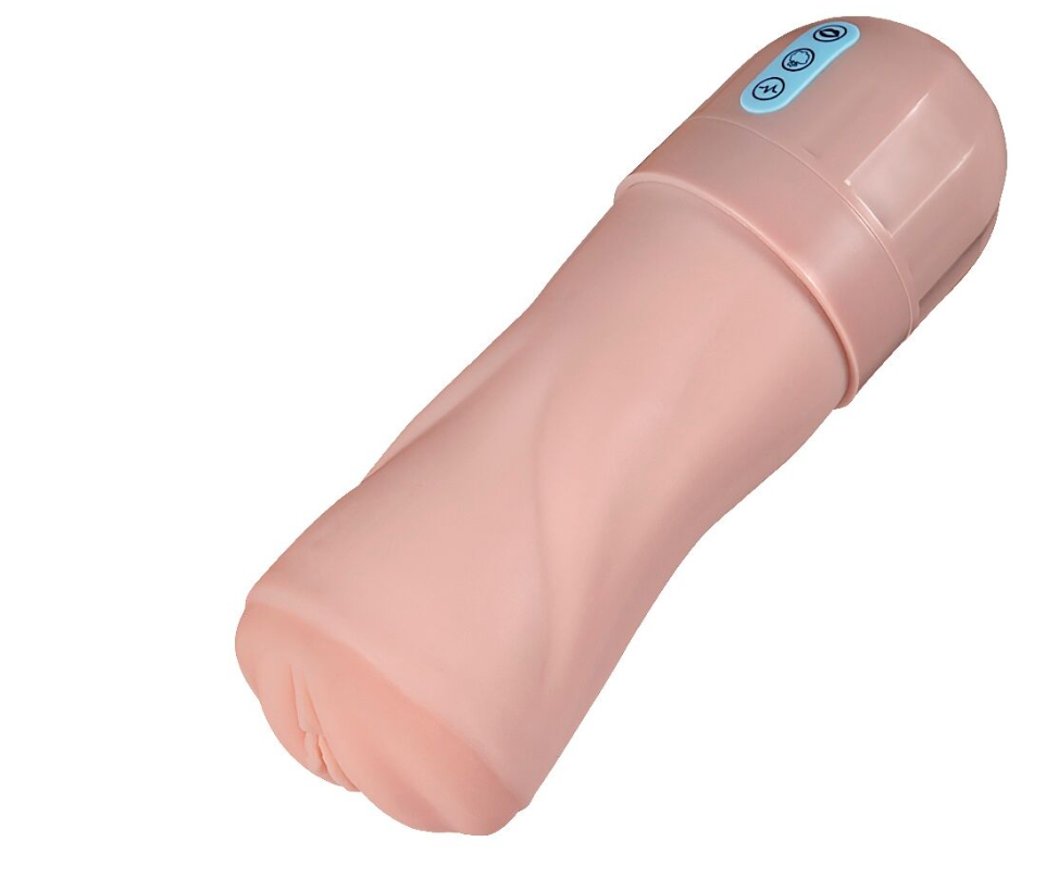 Мастурбатор реалістичний з вібрацією та вакуумною стимуляцією у вигляді вагіни, Beate 1.0 vagina тілесний