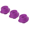 Комплект змінних насадок Womanizer L - фіолетовий (3шт)