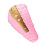 Вібратор для клітора Shunga Obi ніжно-рожевий, 11.5 см x 7 см