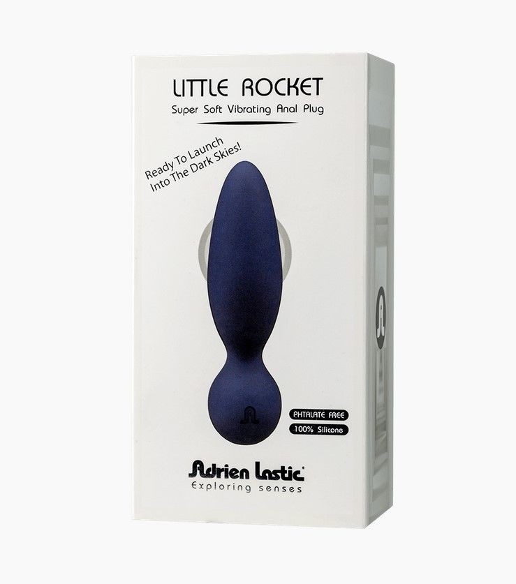 Анальна вібропробка Adrien Lastic Little Rocket макс. діаметр 3,5 см, soft-touch