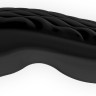Кліторальний вібратор Shunga Aiko чорного кольору, 10.5 х 6.5 см
