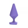Анальный плаг Large Luv Heart Plug, Purple 