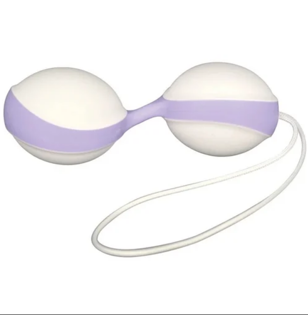 Вагінальні кульки Amor Gym Balls white-lilac