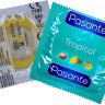 Презервативи зі смаком ананаса, 53мм, Рasante Tropical condoms, за 6 шт.