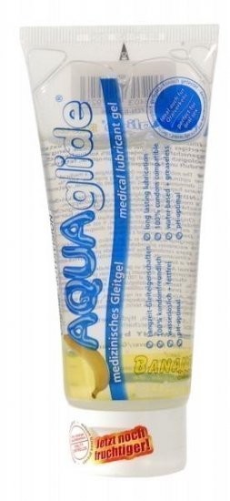 Любрикант "AquaGlide", банан, 100 мл