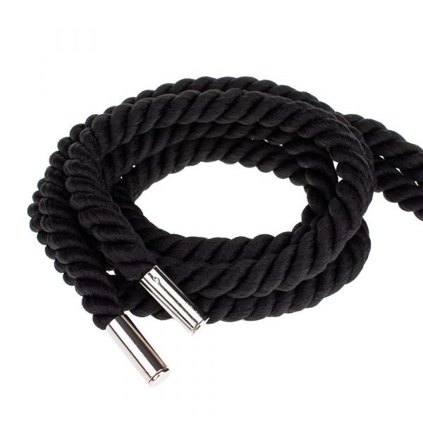 Мотузка для бондажу Premium Silky 5M, Black