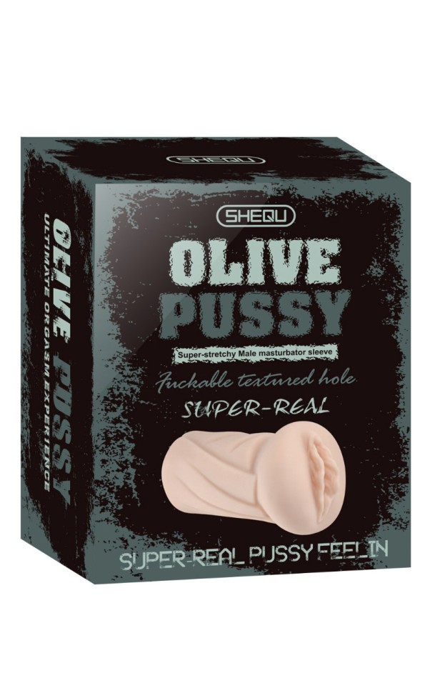 Мастурбатор - Olive Pussy Stroker колір тілесний
