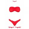 Комплект новогодний Obsessive Kissmas set Red® S/M    