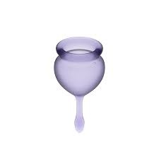 T360907 менструальні чаші Satisfyer Feel good Menstrual Cup Lila, Фіолетовий