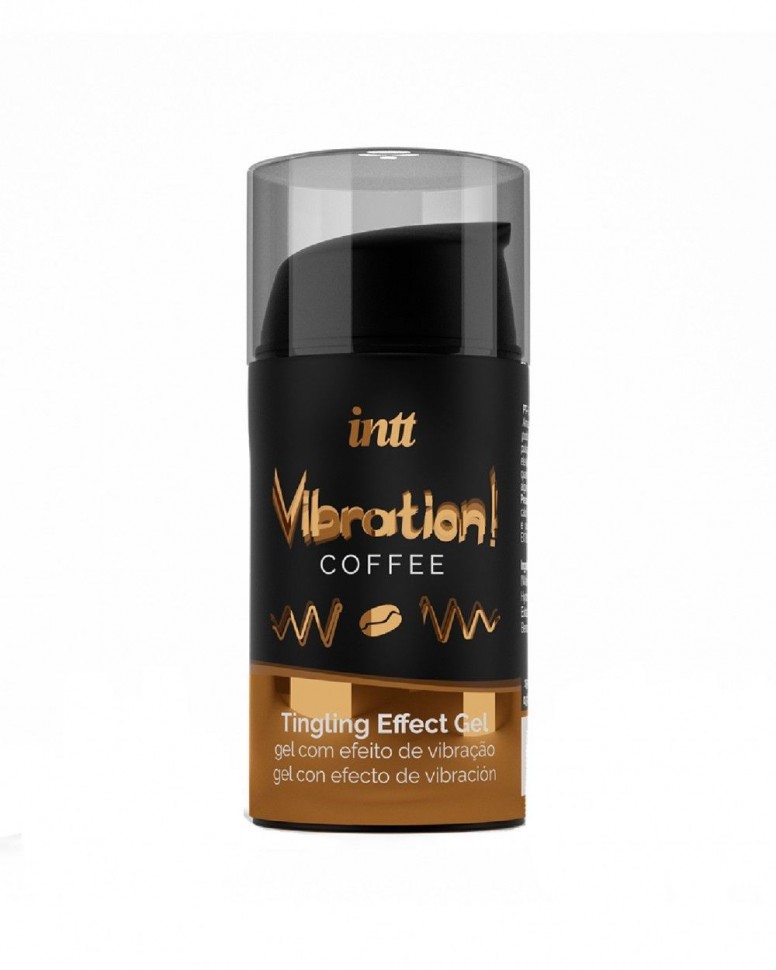 Жидкий вибратор Intt Vibration Coffee (15 мл) (без упаковки)