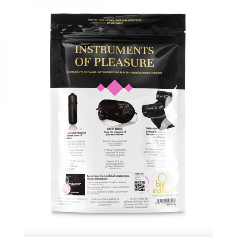Набір для сексу Instruments of Pleasure рівень фіолетовий Bijoux Indiscrets