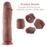 Силіконовий фалоімітатор для секс-машин Hismith 11″ Silicone Dildo (м'ята упаковка!!!)
