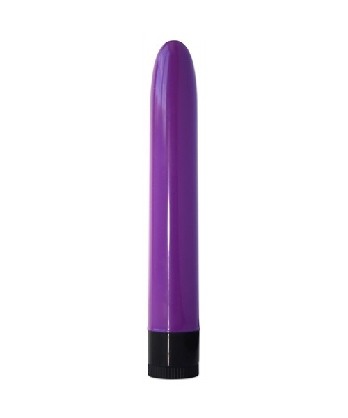 Пластиковый пурпурный вибратор Shibari, 18х2,5 см
