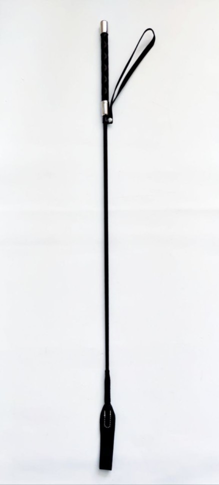 Стек DS Fetish, екошкіра, чорний, 71 см