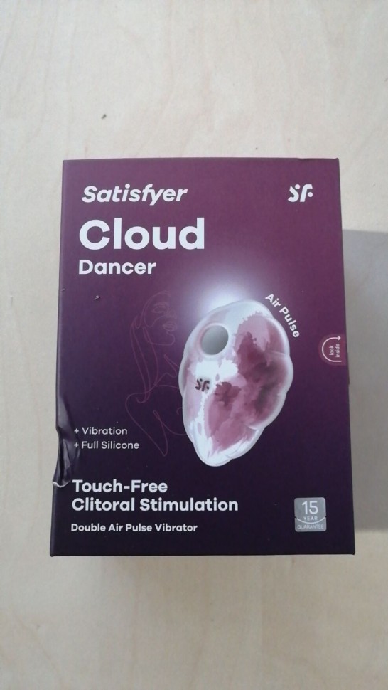 Вакуумний вібратор Satisfyer Cloud Dancer (Red) (м'ята упаковка!!!)