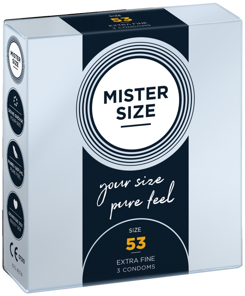 Презервативи Mister Size 53 mm (3 шт)