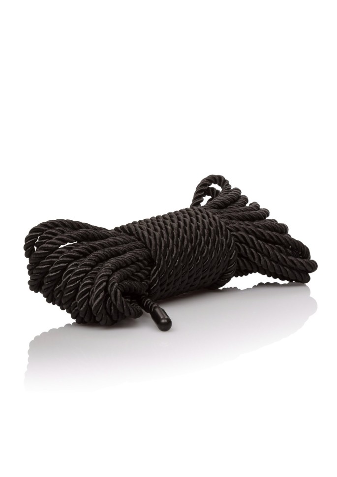 Бондажна мотузка Scandal CalExotics, чорна, 10 м