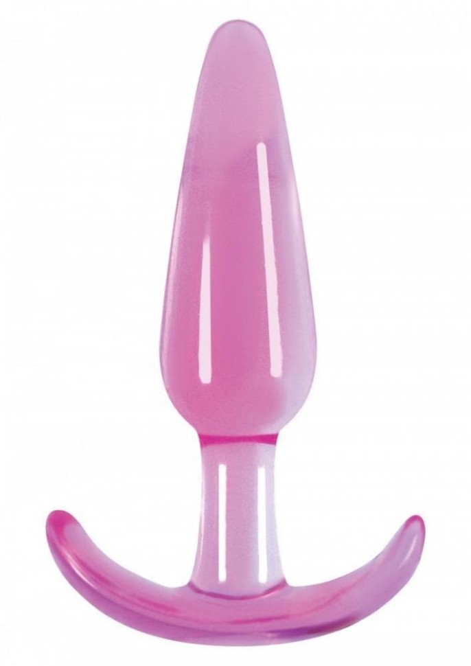 Анальный стимулятор Jelly Rancher T-Plug Smooth 8х3 см. (розовый)
