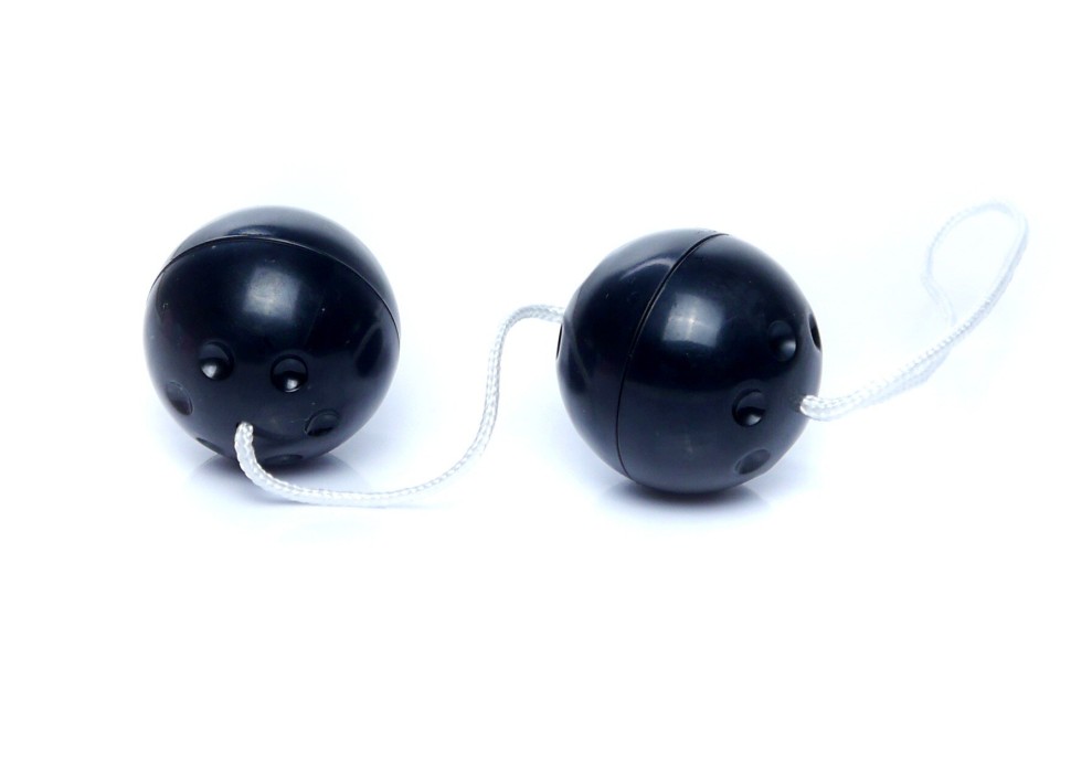 Вагінальні кульки Duo balls Black, BS6700026